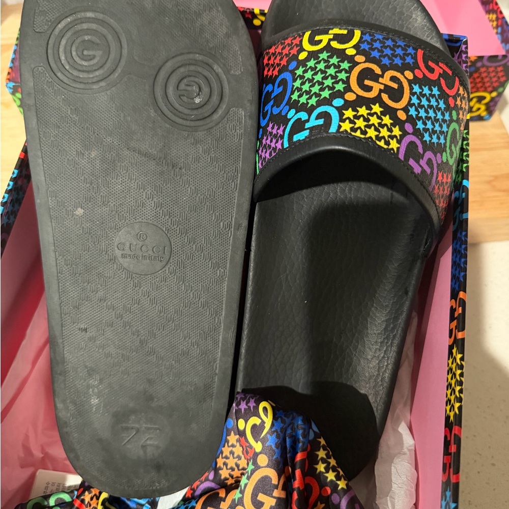 Gucci Ace Psychedelic men's slippers US 7 - Picture 6 of 6